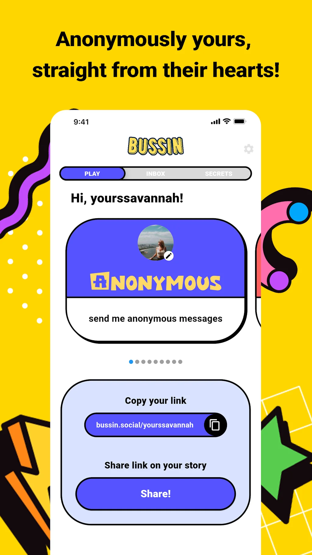 Bussin: ask me anything screenshot 6 of 6