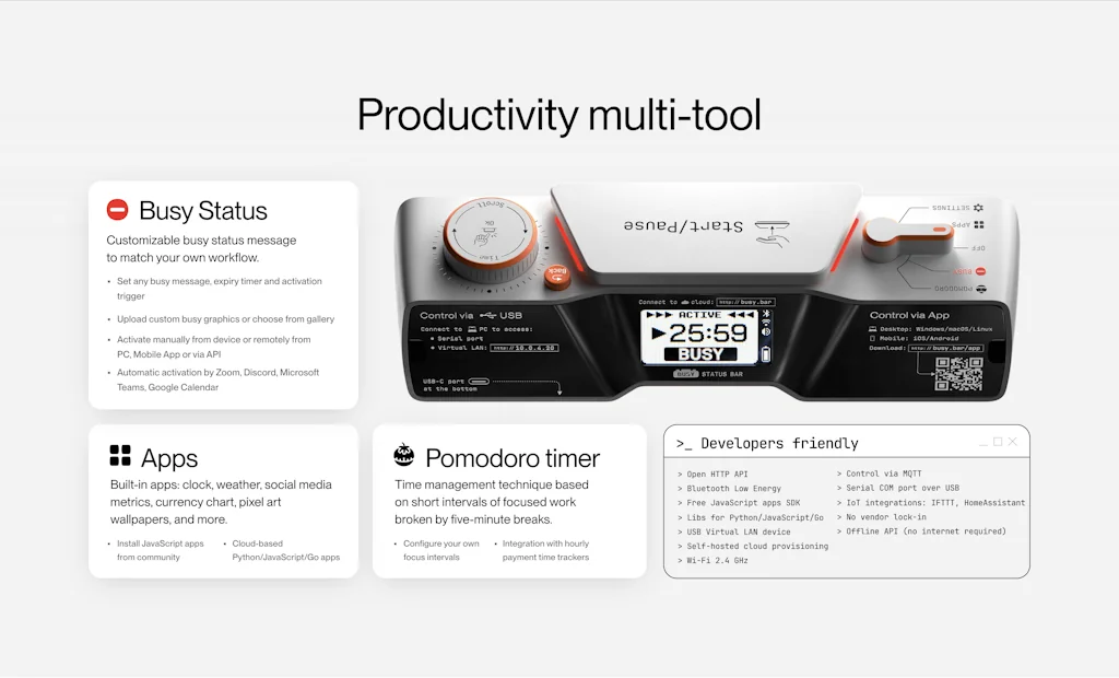 Busy Status Bar screenshot 3 of 7
