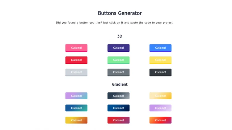 Buttons Generator screenshot 1 of 2