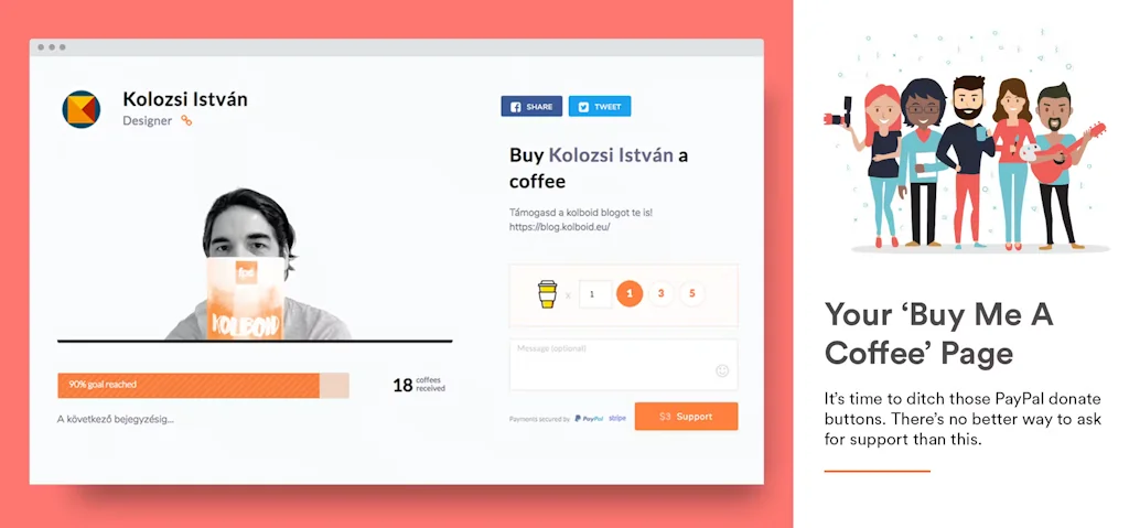 Buy Me a Coffee screenshot 3 of 3