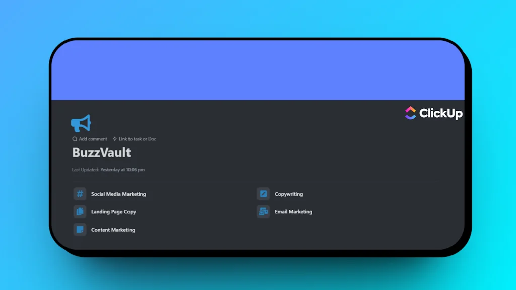BuzzVault screenshot 1 of 5