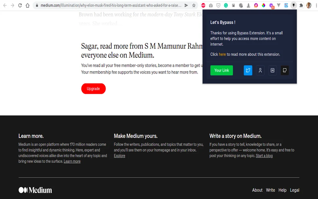 Bypass Paywalls screenshot 2 of 5