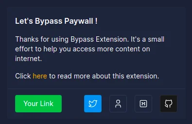Bypass Paywalls screenshot 5 of 5