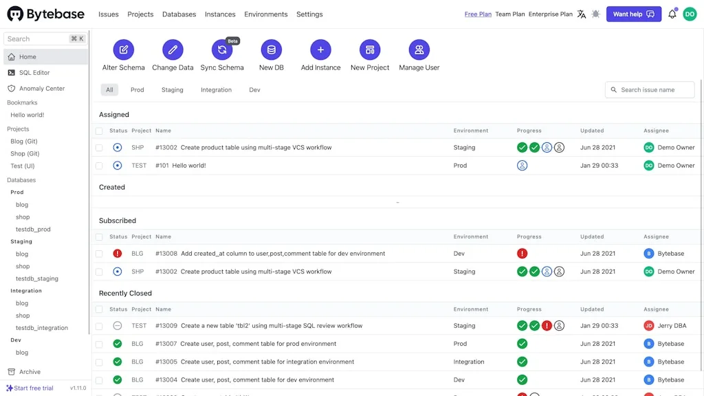 Bytebase screenshot 2 of 3