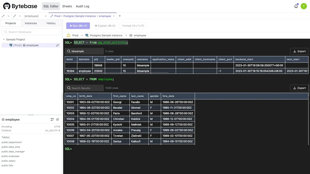 Bytebase screenshot 3 of 3