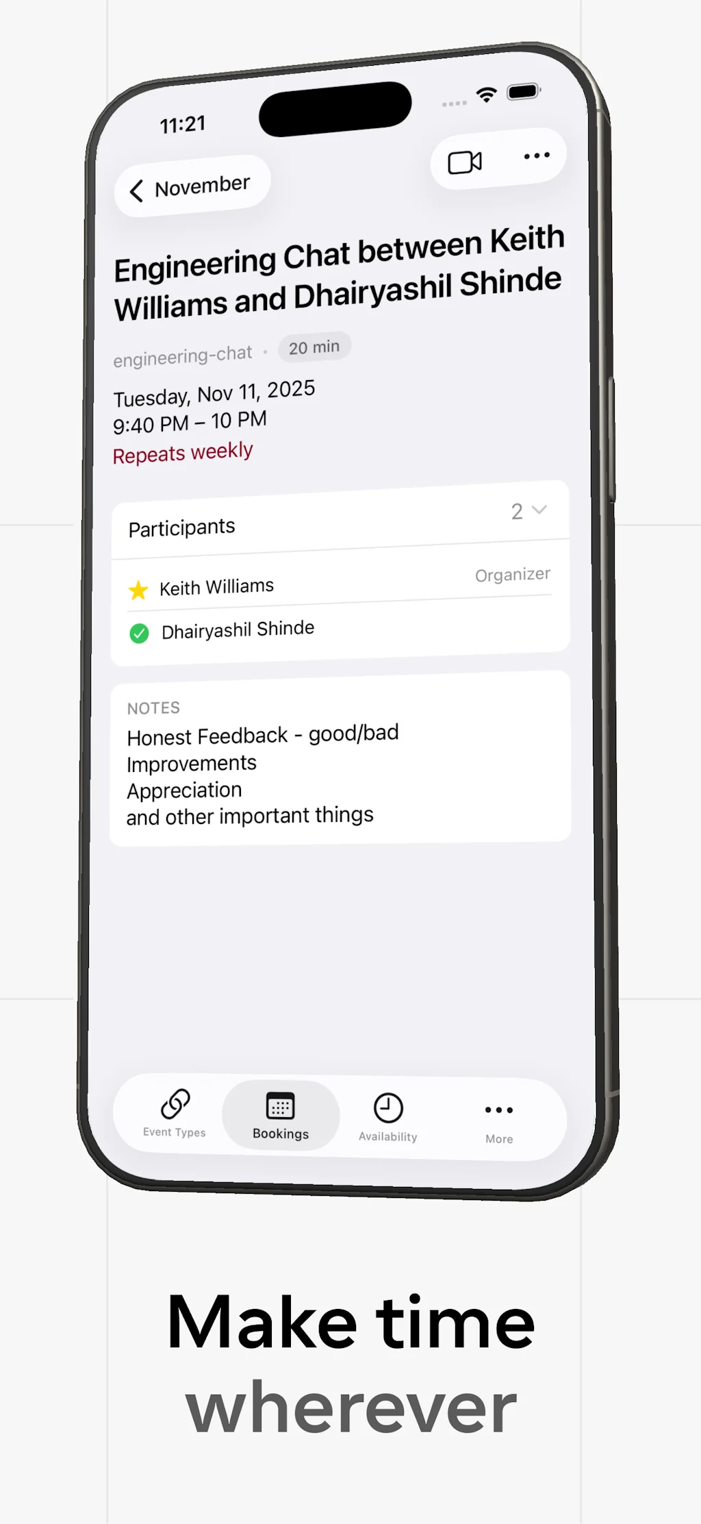Cal.com screenshot 3 of 5