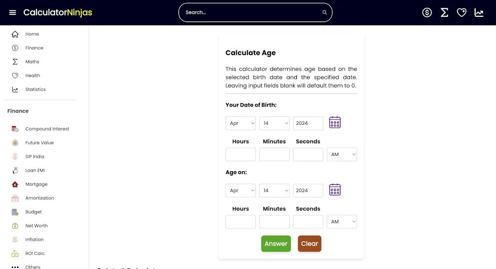 CalculatorNinjas screenshot 1 of 11
