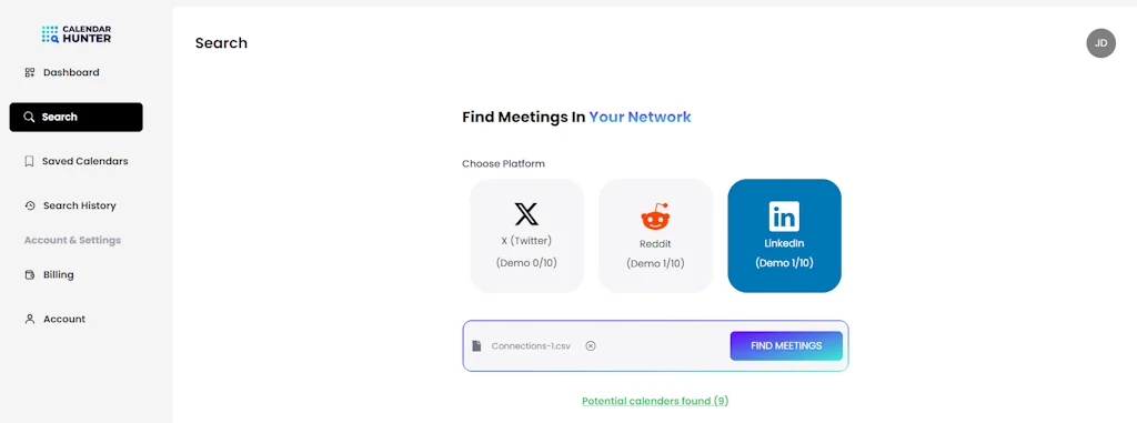 CalendarHunter screenshot 3 of 5