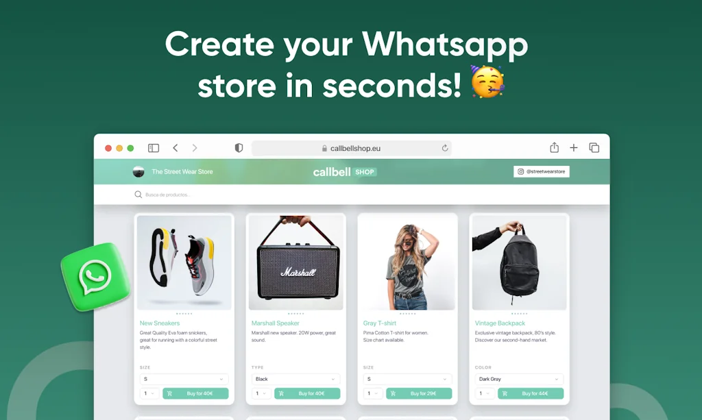 Callbell Shop screenshot 3 of 3