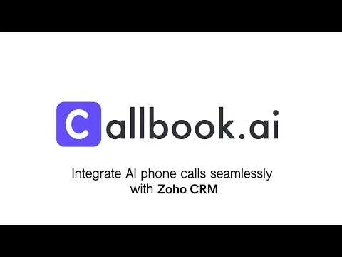 Callbook.ai - Zoho CRM screenshot 1 of 4