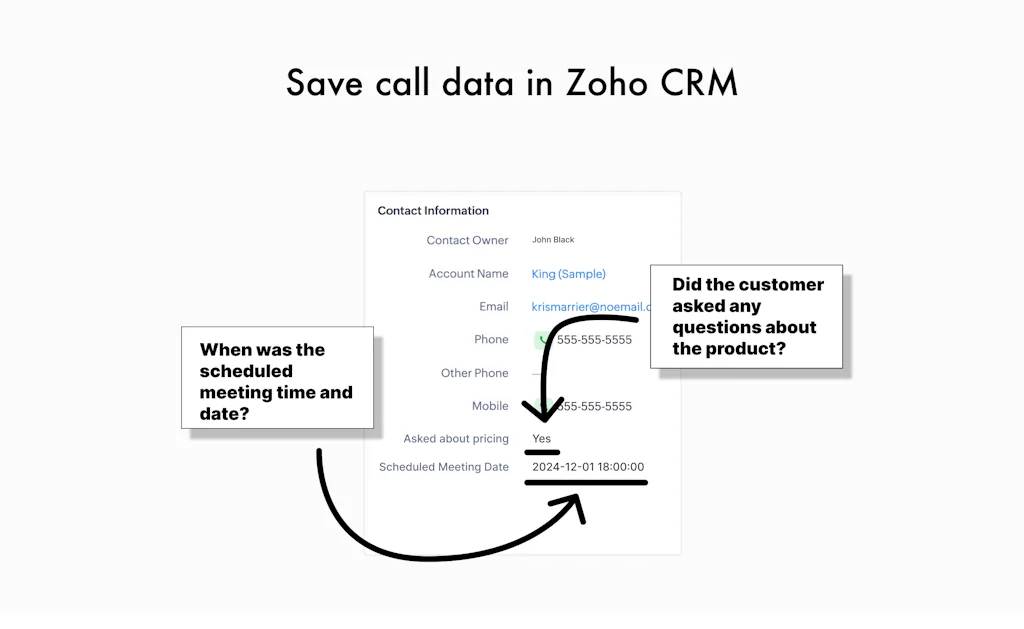 Callbook.ai - Zoho CRM screenshot 3 of 4