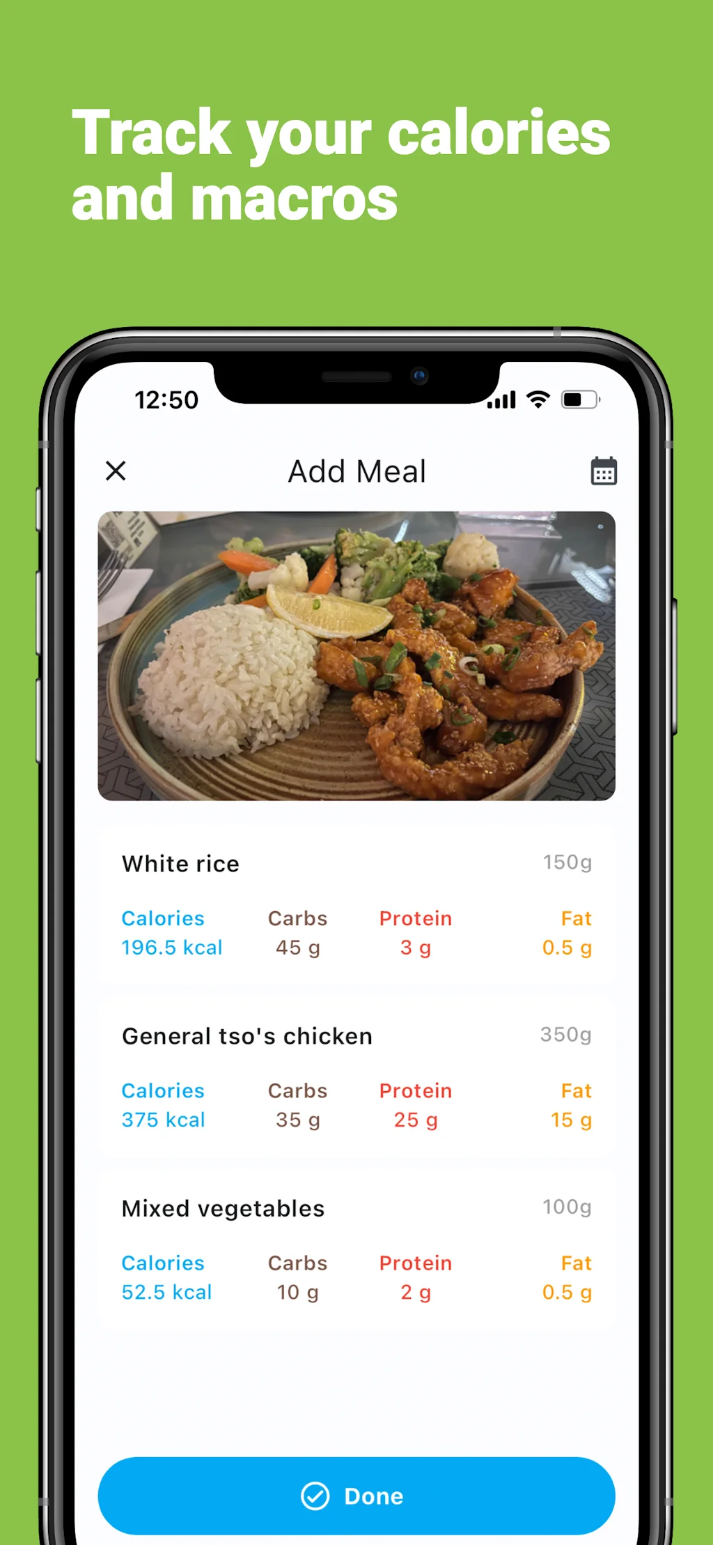 CalorieAI - Photo Meal Tracker screenshot 3 of 7