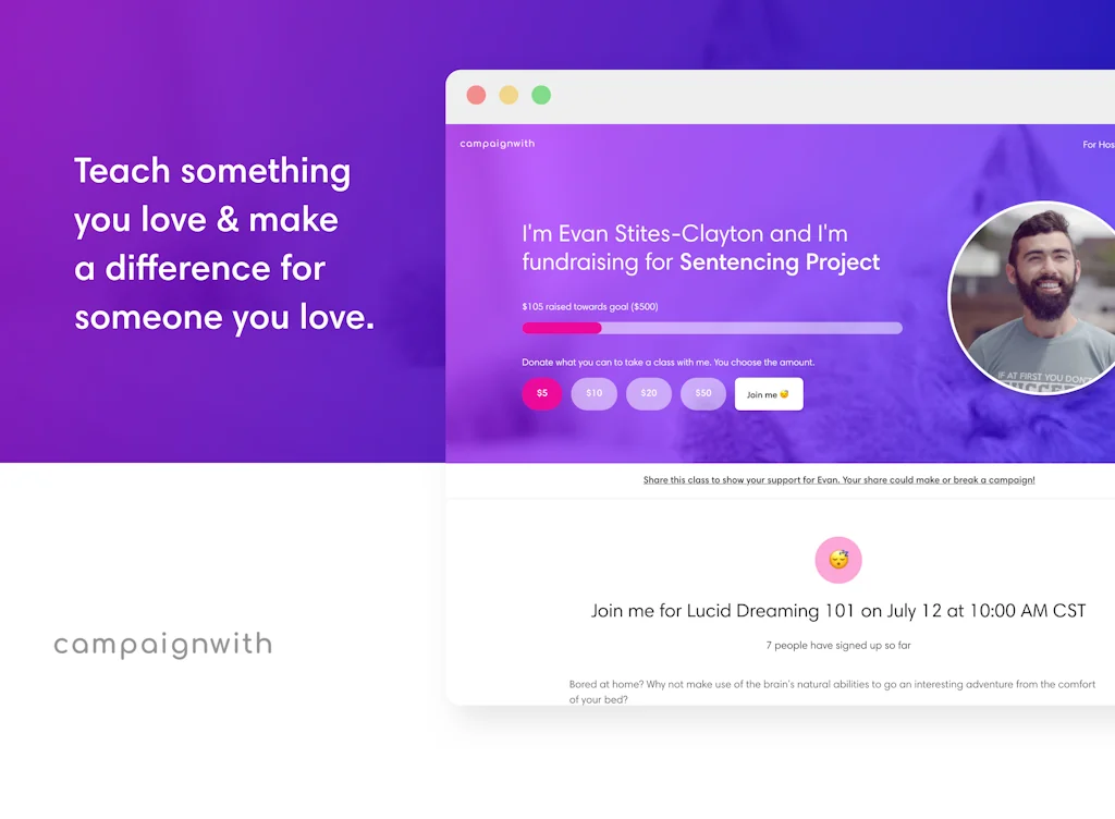 CampaignWith screenshot 1 of 6