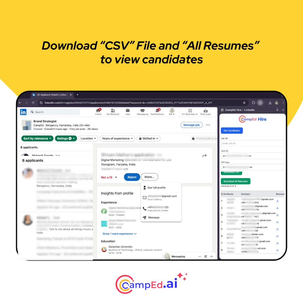 CampEd Hire screenshot 6 of 8