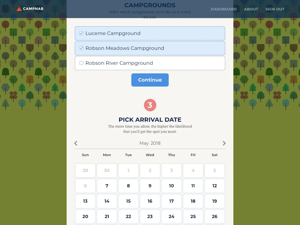 Campnab screenshot 3 of 7