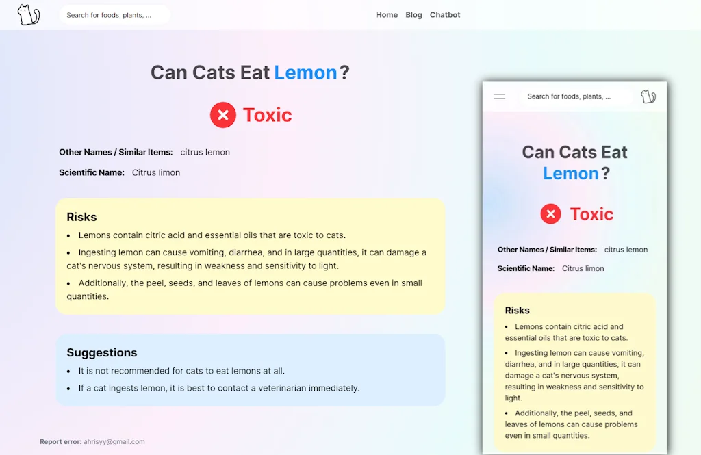 Can Cats Eat It? screenshot 4 of 4