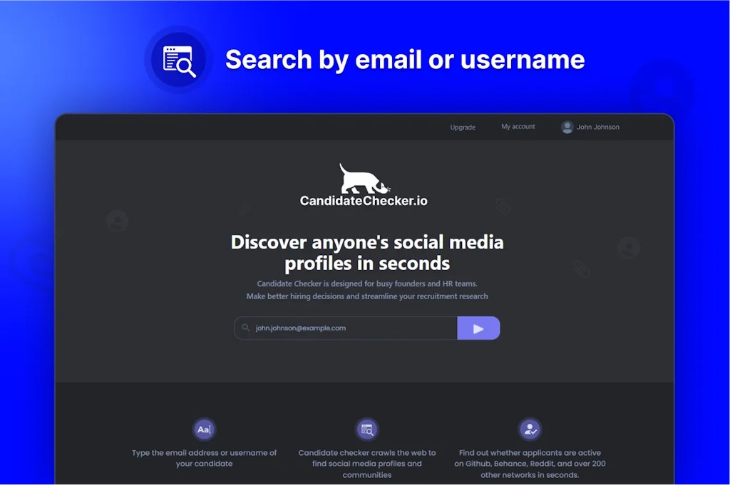 CandidateChecker.io screenshot 1 of 3