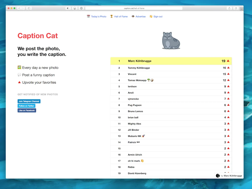 Caption Cat screenshot 1 of 2