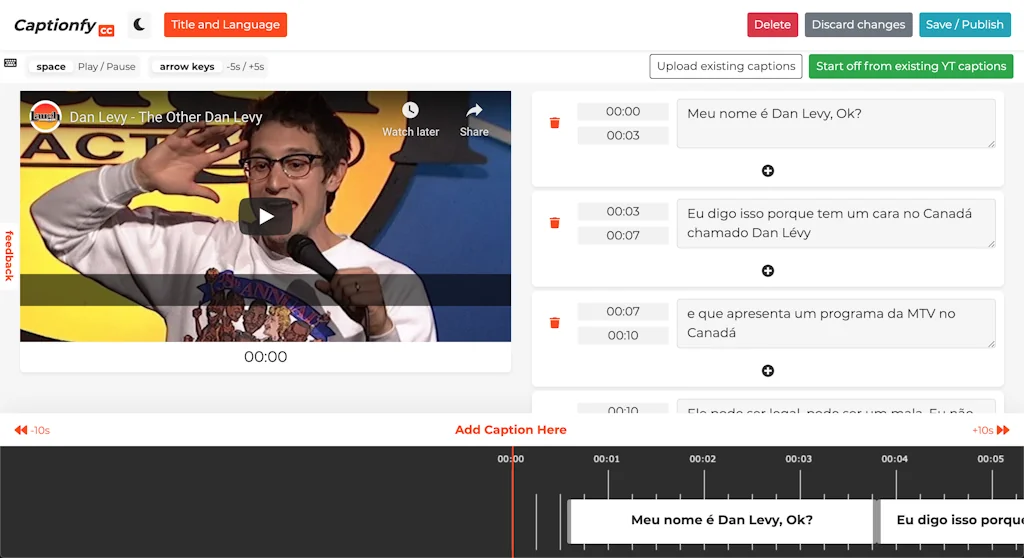 Captionfy.io screenshot 3 of 4