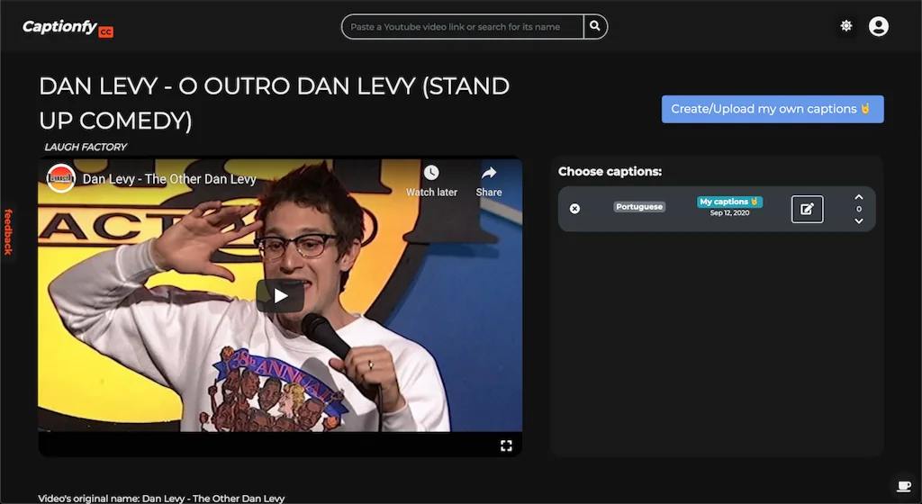 Captionfy.io screenshot 4 of 4