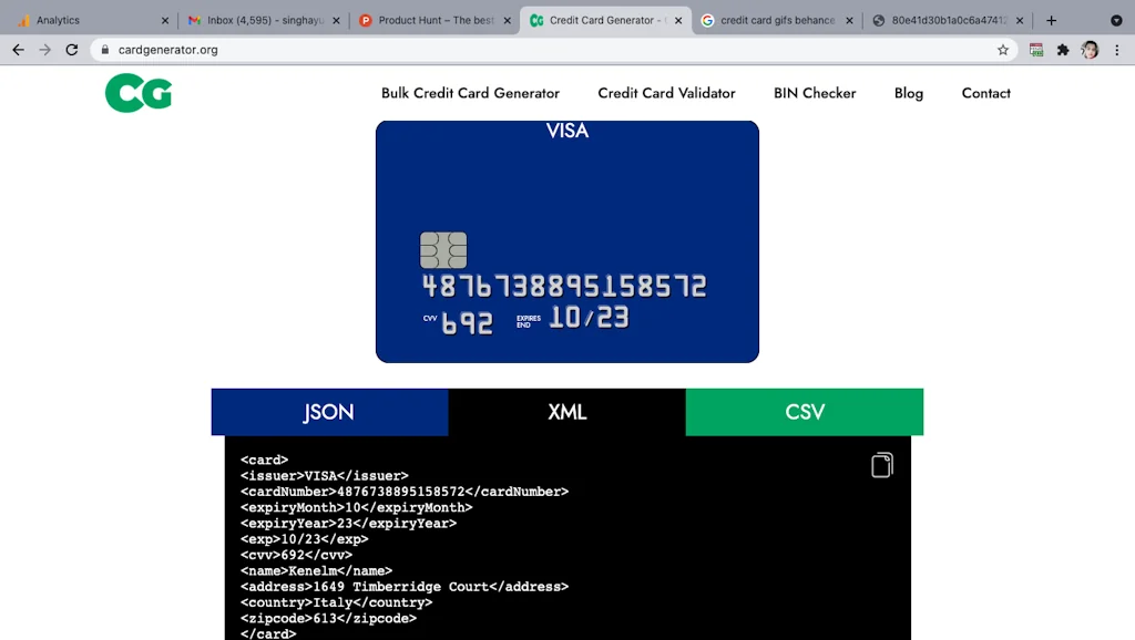 Card Generator screenshot 2 of 3