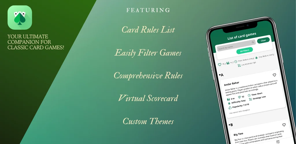 CardRules+ screenshot 1 of 7