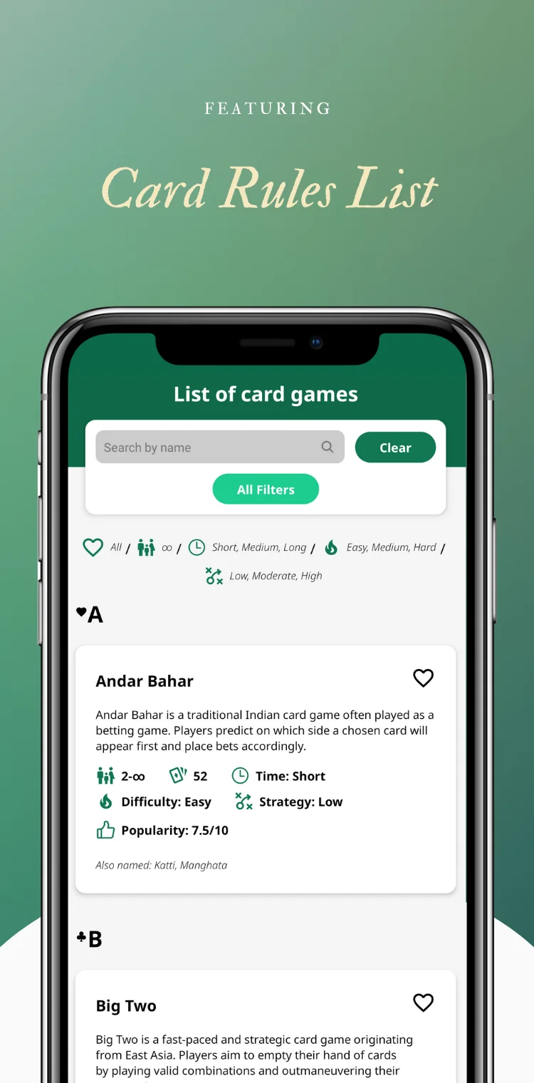 CardRules+ screenshot 3 of 7