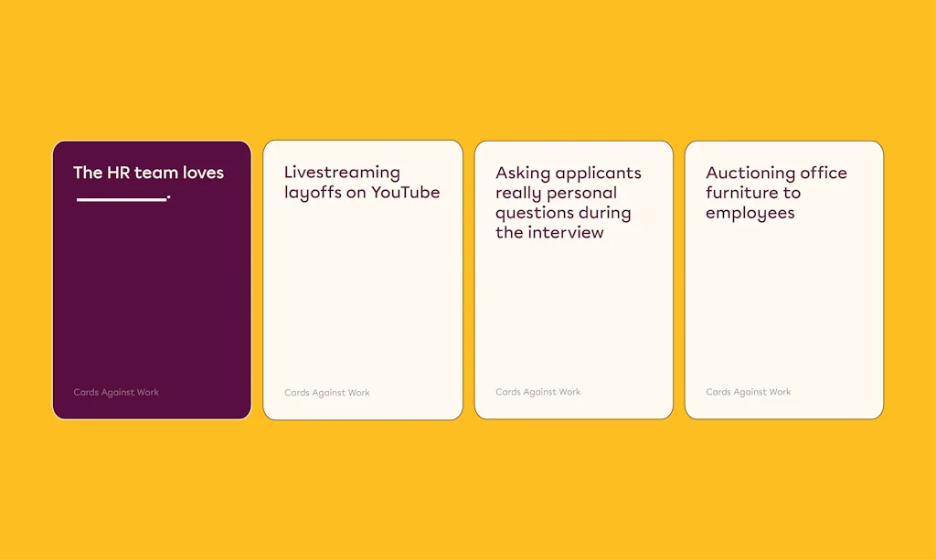 Cards Against Work screenshot 2 of 5