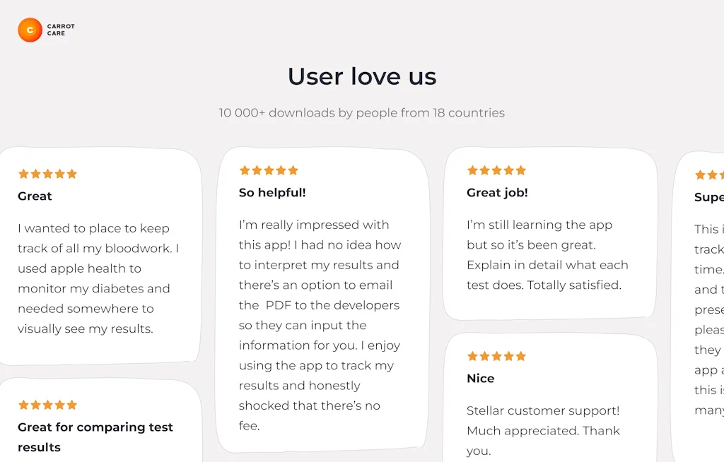 Carrot Care screenshot 3 of 6