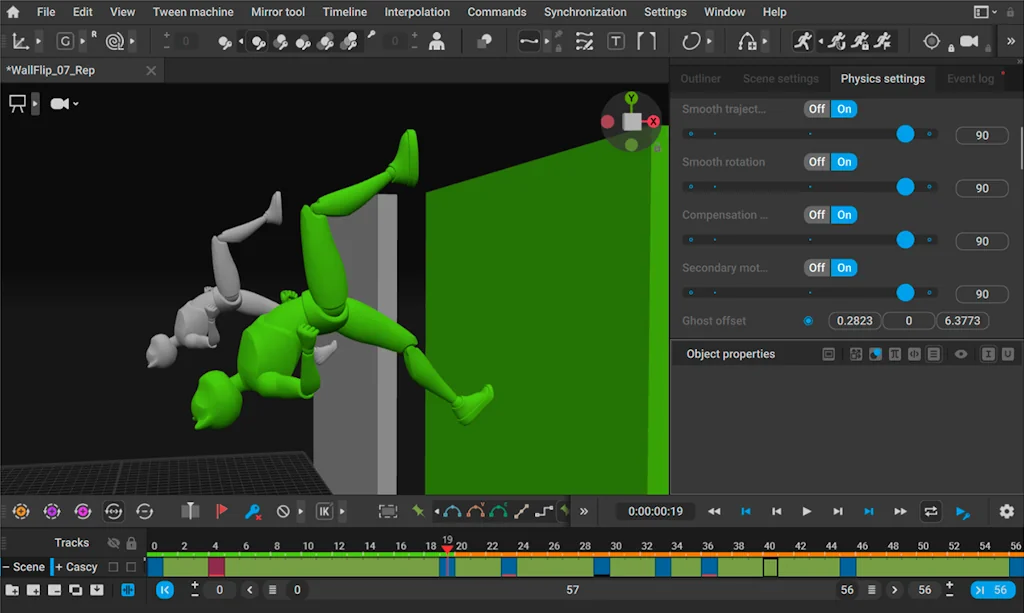 Cascadeur screenshot 2 of 7