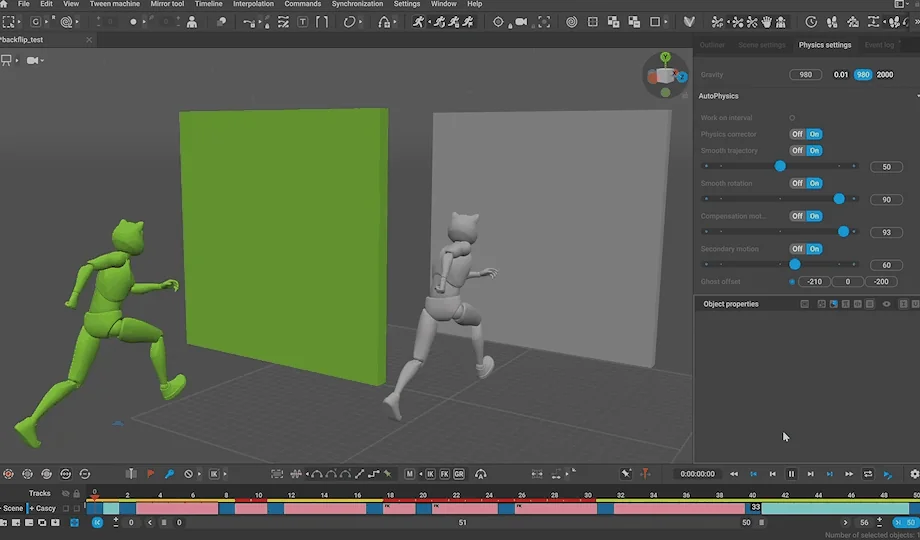 Cascadeur screenshot 6 of 7