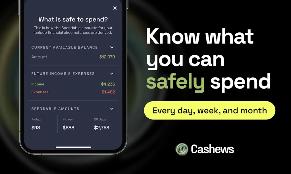 Cashews for iOS & Android  screenshot 2 of 3