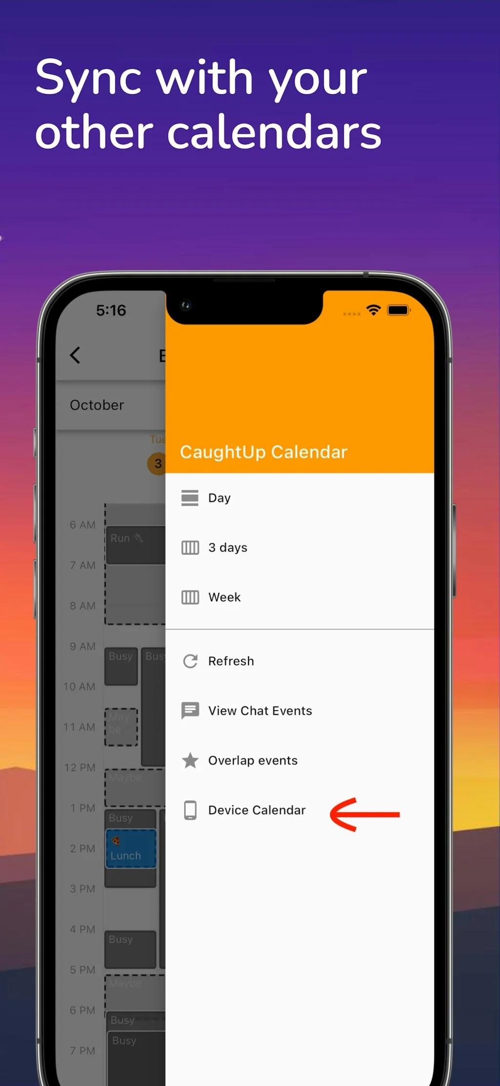CaughtUp App screenshot 7 of 8
