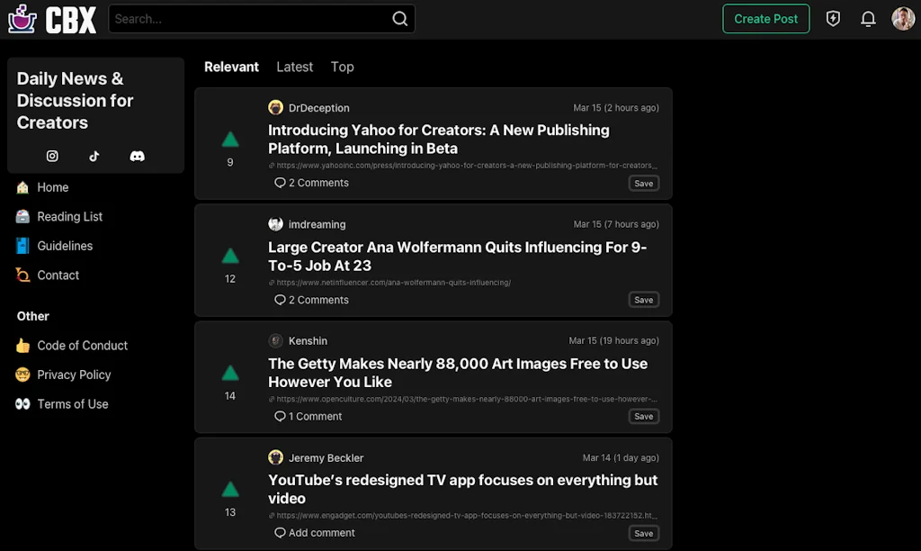 cbx.gg screenshot 1 of 3