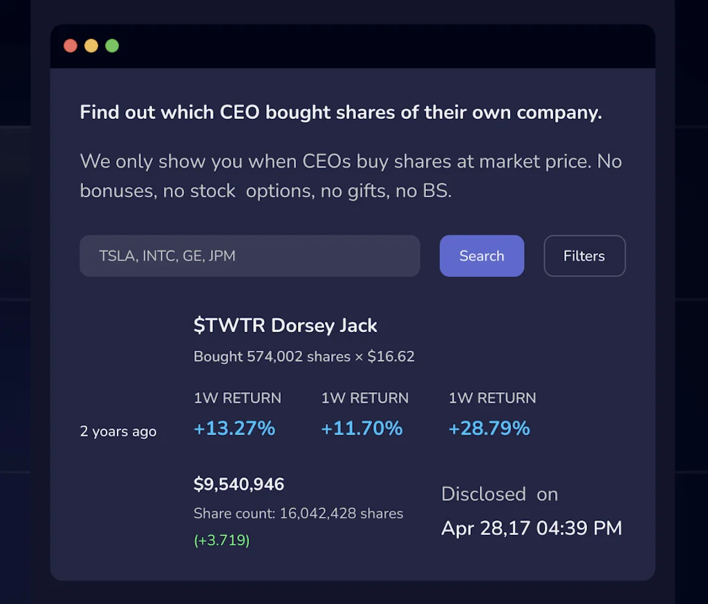 CeoBuySell.com screenshot 3 of 5