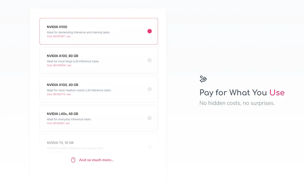 Cerebrium screenshot 5 of 6