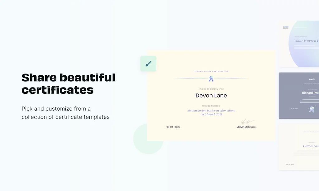 Certificates by Graphy screenshot 2 of 4