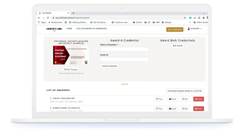 CertifyMe screenshot 2 of 5