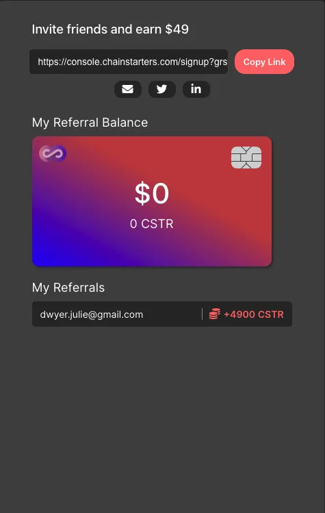 Chainstarters screenshot 5 of 5