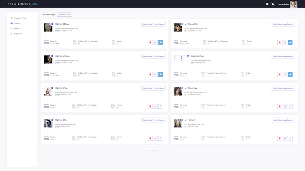 Chainwire screenshot 4 of 4