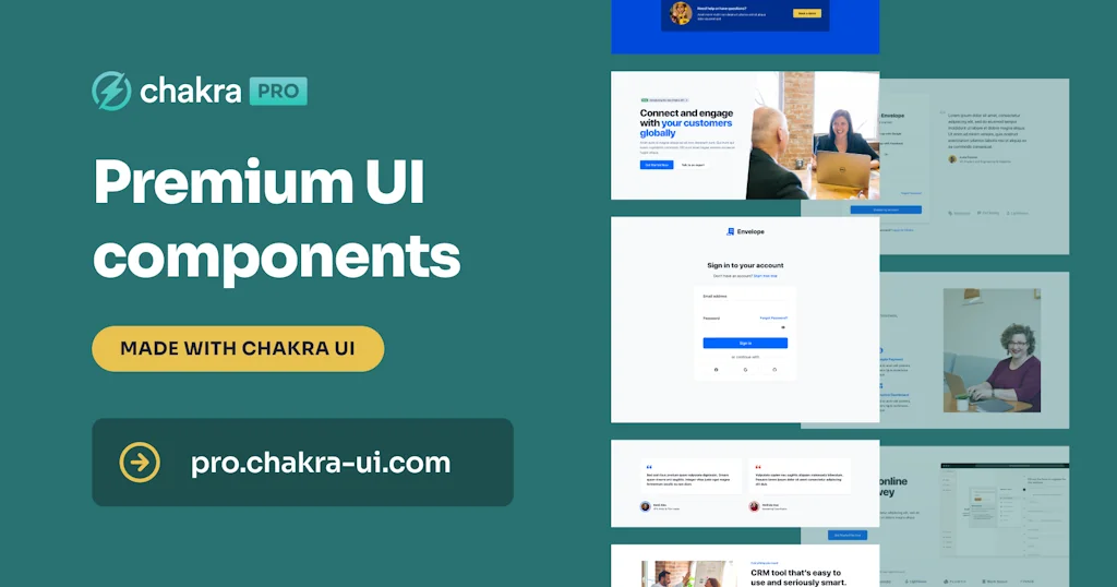 Chakra UI screenshot 1 of 2