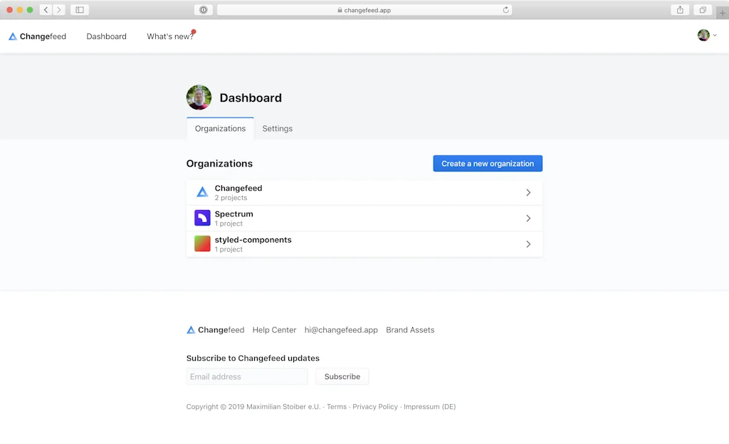 Changefeed screenshot 3 of 6