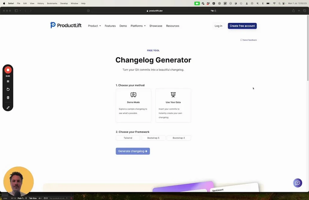 Changelog Generator from Git screenshot 4 of 4