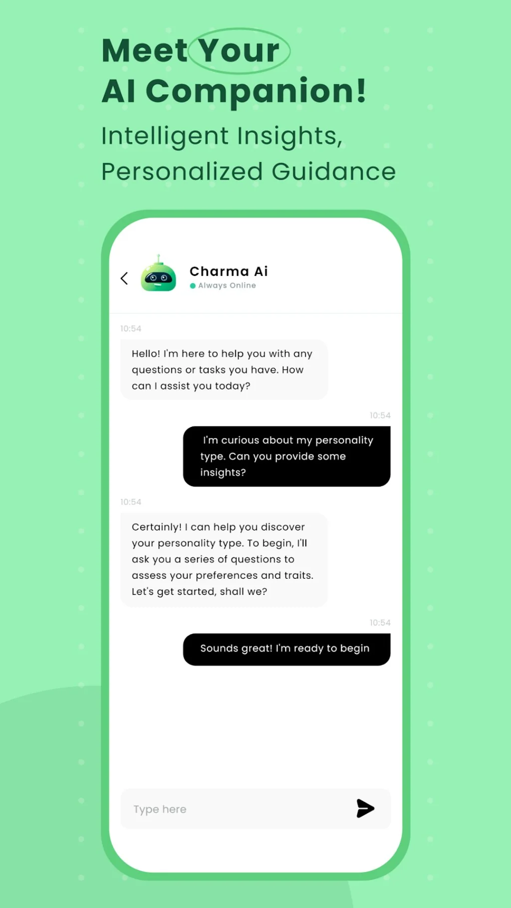 Charma: 16Personalities Social media app screenshot 5 of 7
