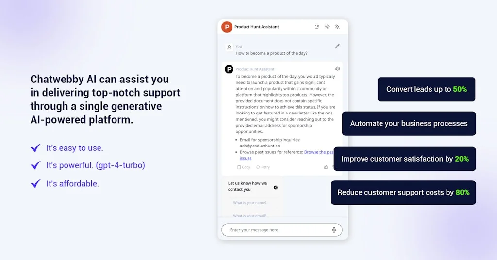 ChatWebby AI screenshot 2 of 5