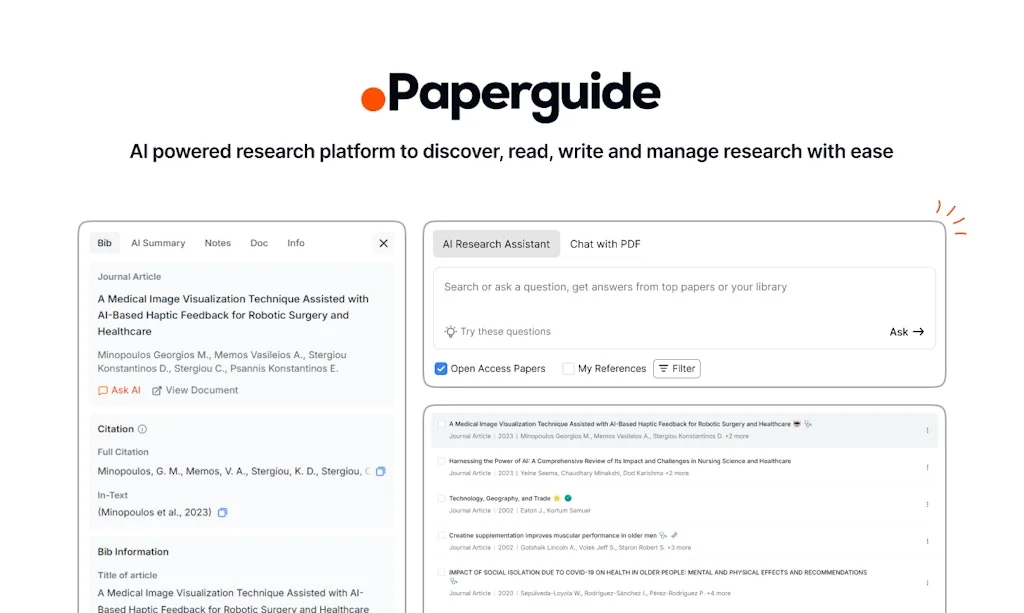 Paperguide screenshot 1 of 3