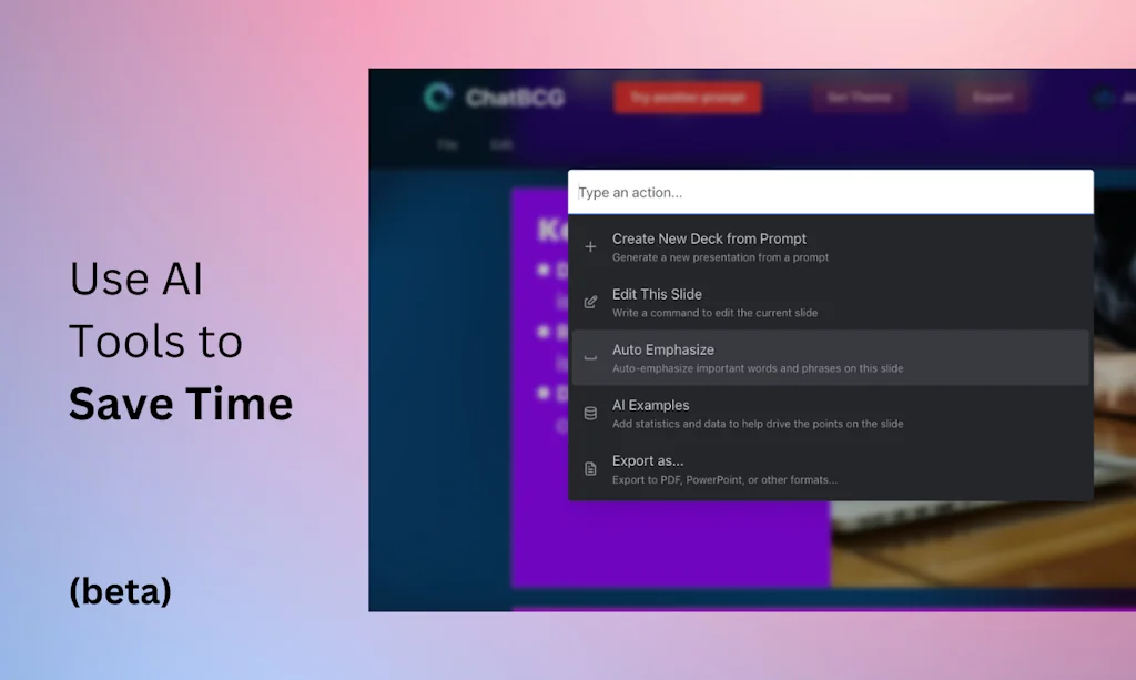 ChatBA: Generative AI for Slides screenshot 4 of 5