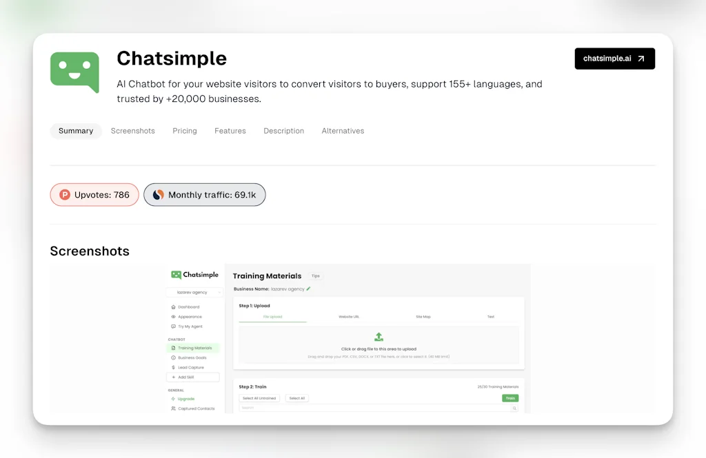 Chatbot Arena screenshot 1 of 5