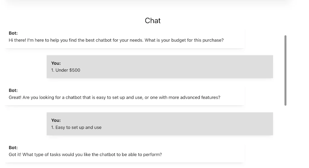ChatGPT AI Product Finder screenshot 2 of 3