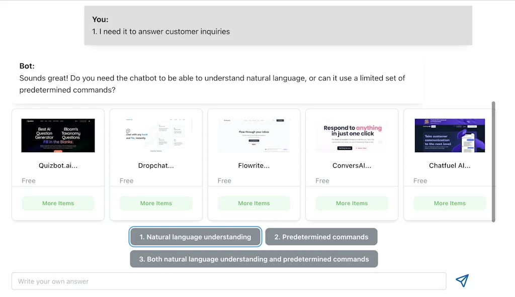ChatGPT AI Product Finder screenshot 3 of 3